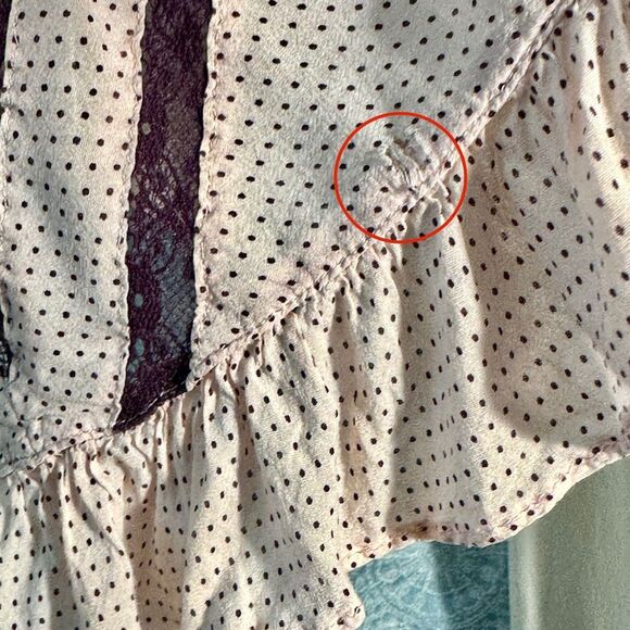 🌺HP🌺 Free People Intimately Polka Dot Trapeze Slip Dress - Picture 6 of 7